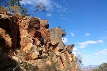 Golden sandstone